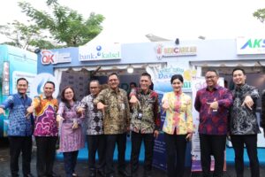 KUNJUNGAN OJK BOOTH PASAR WADAI