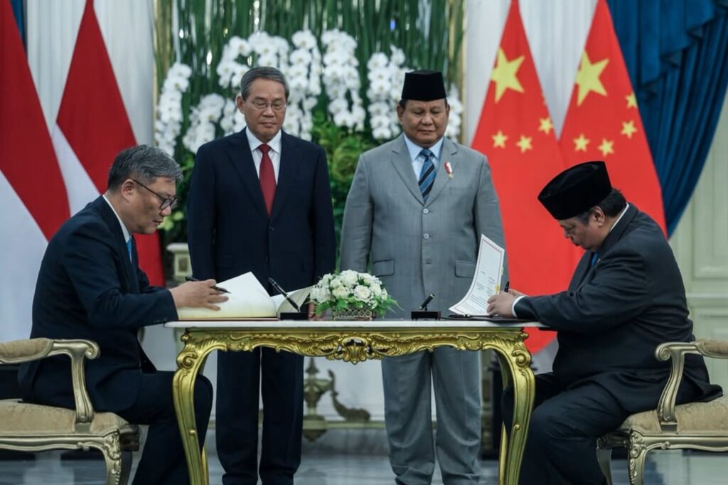 KERJASAMA CHINA INDONESIA