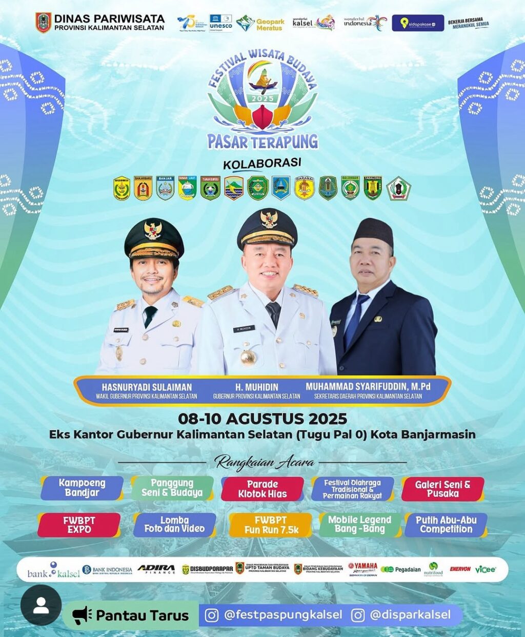 FESTIVAL WISATA PASAR TERAPUNG flyer