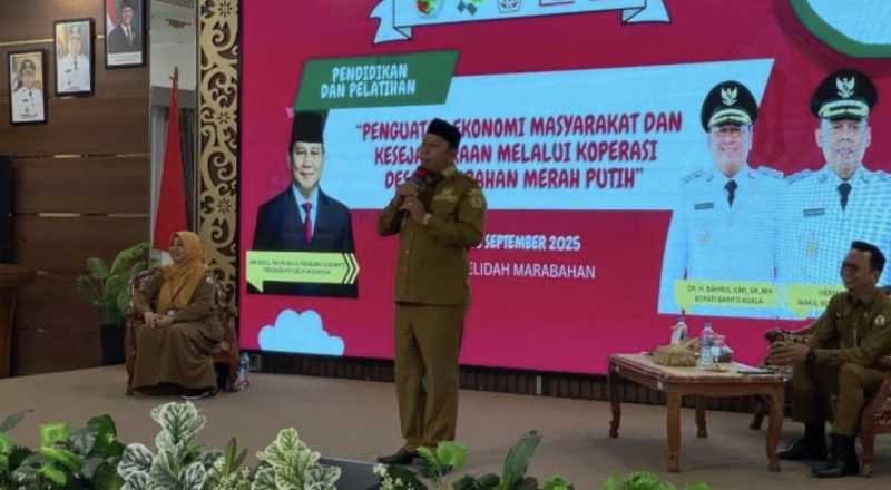 BUPATI BARITO KUALA - KOPERASI MERAH PUTIH