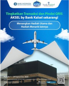 Tingkatkan Transaksi Pakai QRIS Bank Kalsel, Ada Hadiah Umrah Bagi