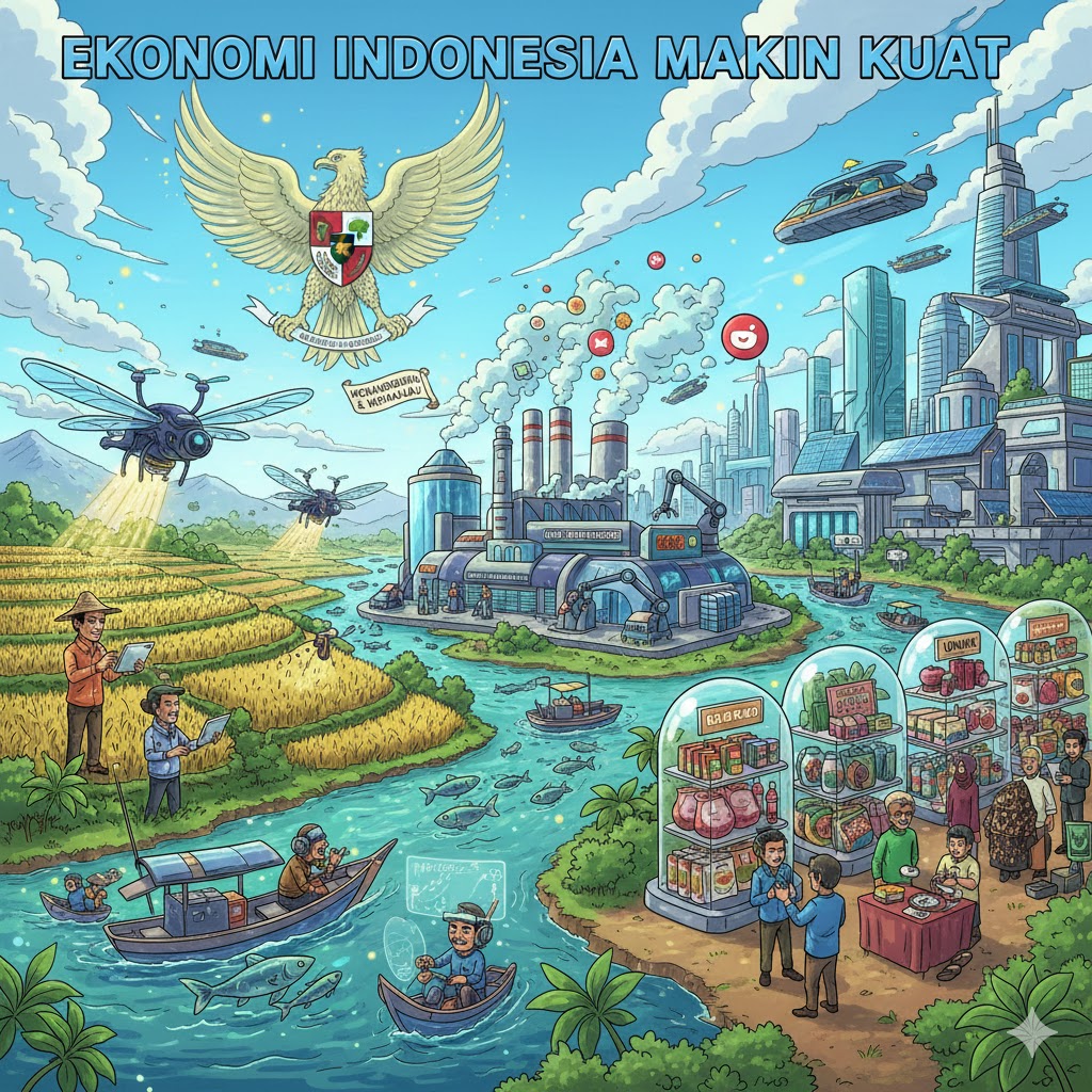 EKONOMI INDONESIA MAKIN KUAT