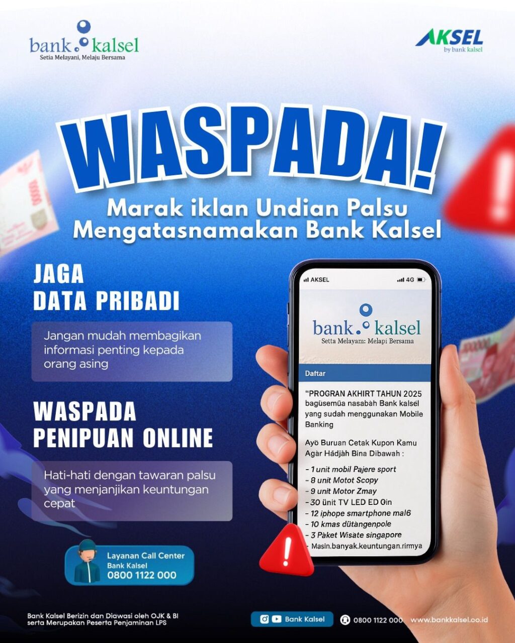 WASPADA PENIPUAN