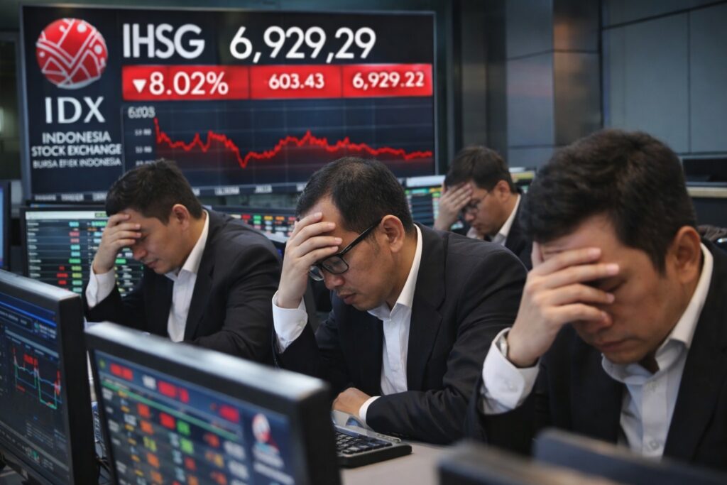 IHSG ANJLOK