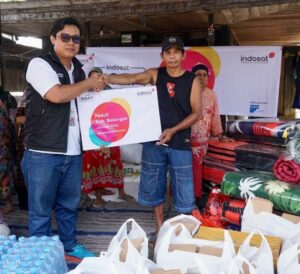 INDOSAT BANJIR BALANGAN