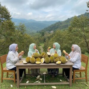 MAKAN DURIAN