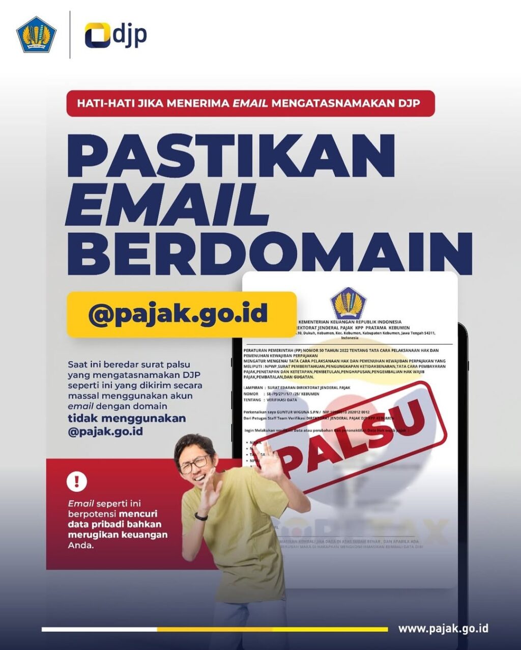 PENIPUAN MENGATASNAMAKAN PAJAK