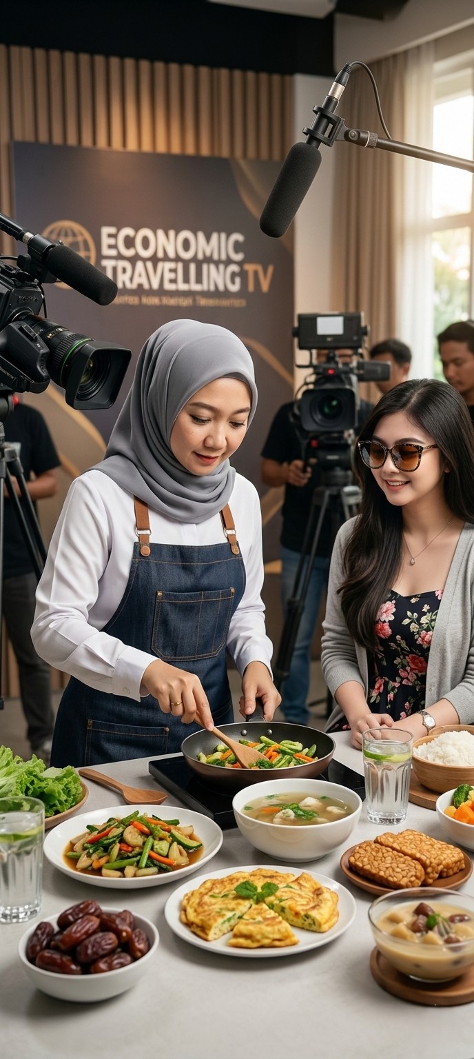 ENDY MEMASAK SAHUR DAN BUKA PUASA