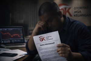 OJK SANKSI PEGIAT MEDSOS