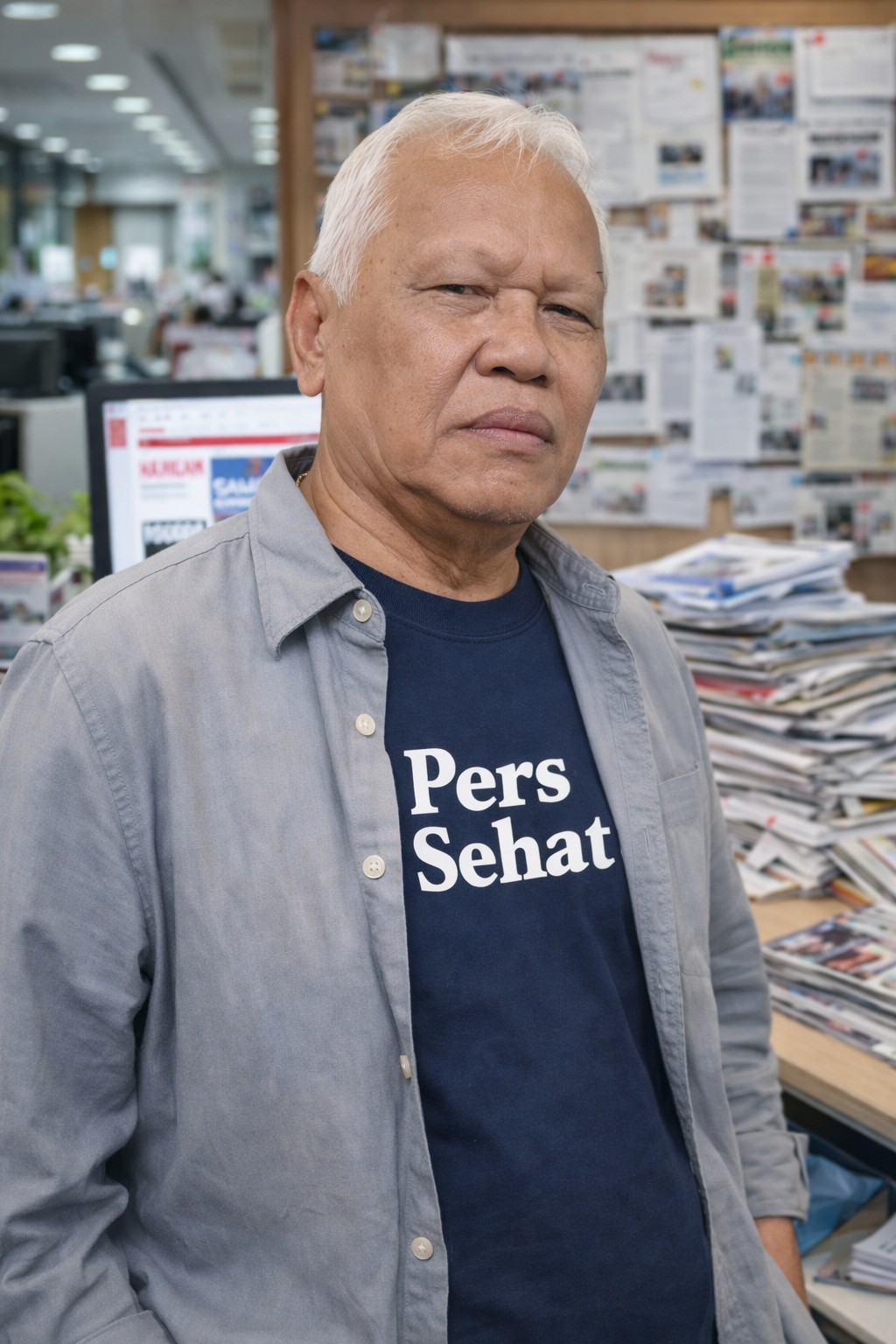 PA MUNIR DI RUANG REDAKSI