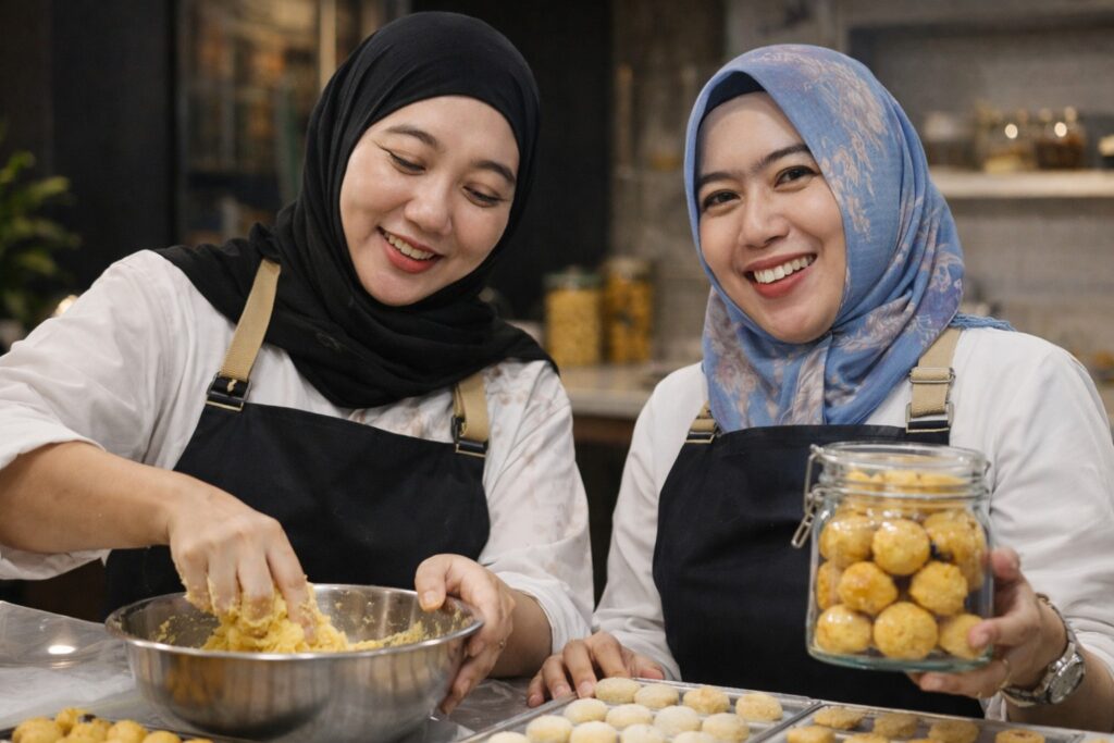 ENDY-CHUNAI BIKIN KUE