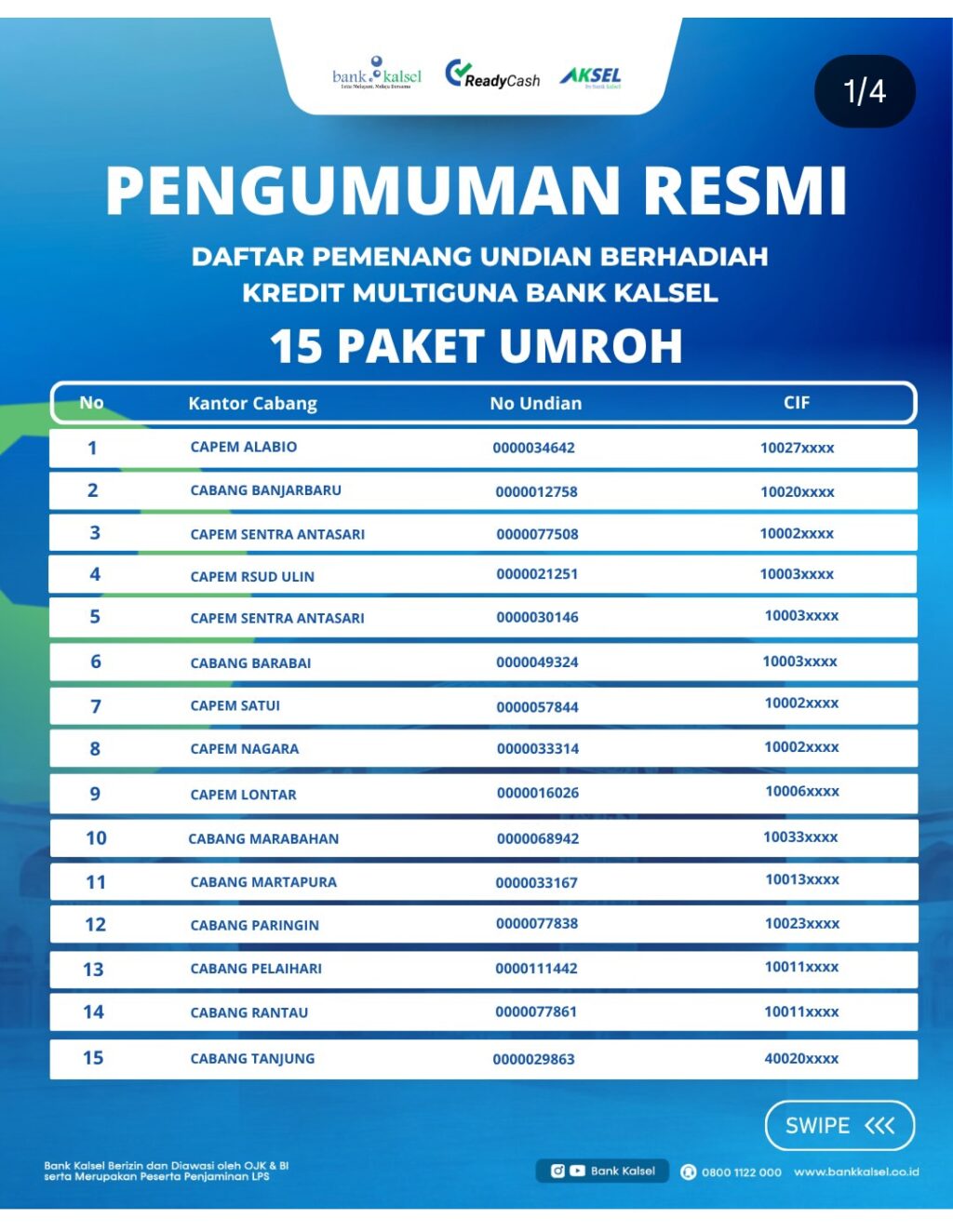 HADIAH UMROH