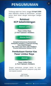 PINDAH KANTOR
