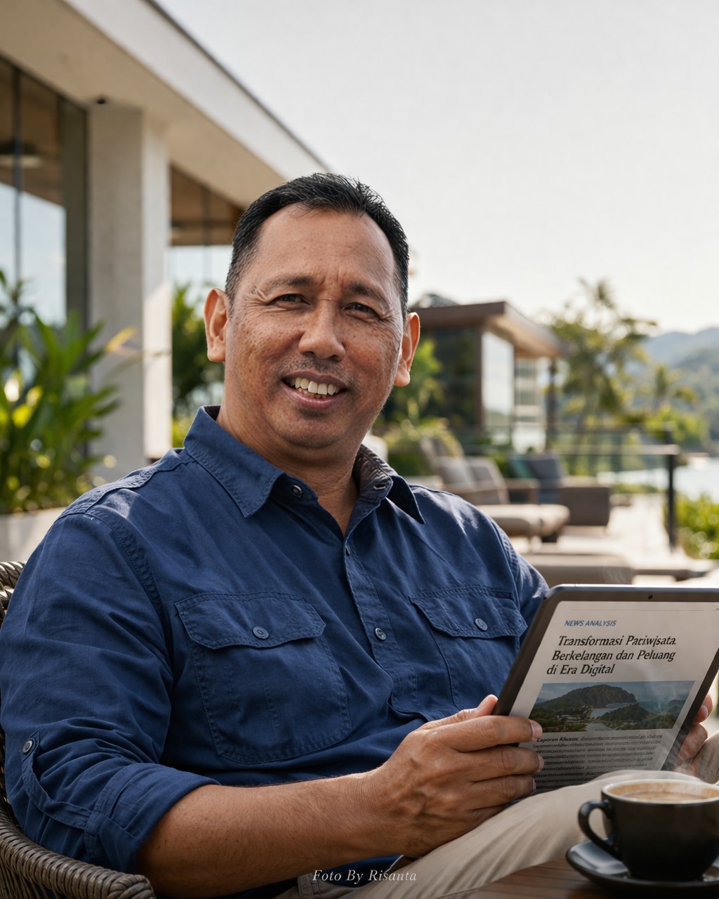 RISANTA WARTAWAN DI RESORT UTAMA