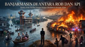 BANJARMASIN BANJIR DAN API