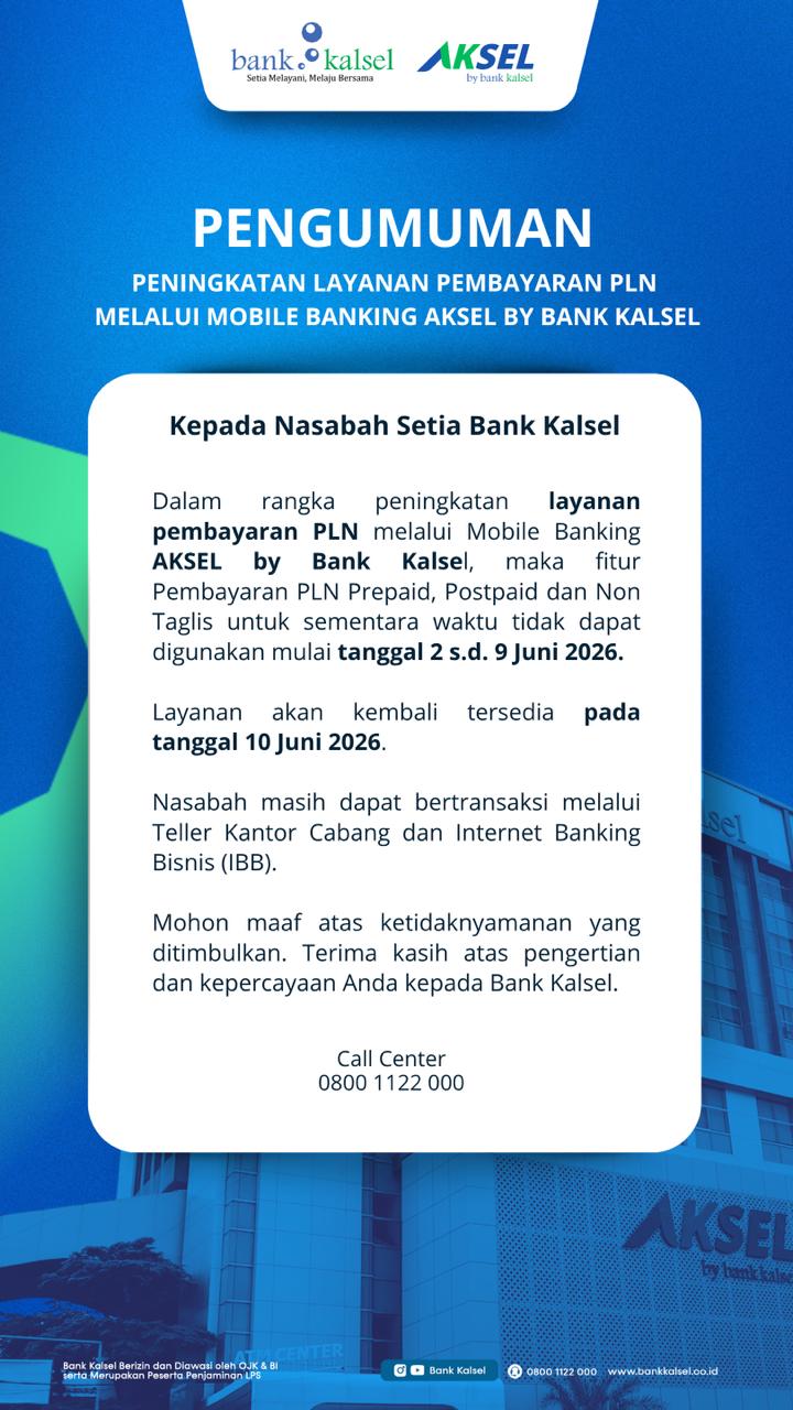 PLN TERHENTI SEMENTARA