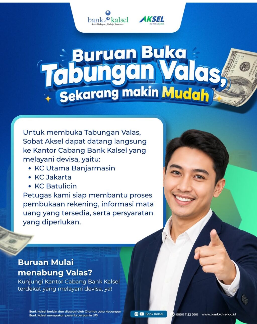 BUKA TABUNGAN VALAS