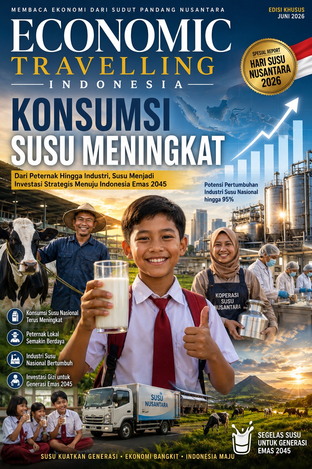 KONSUMSI SUSU MENINGKAT