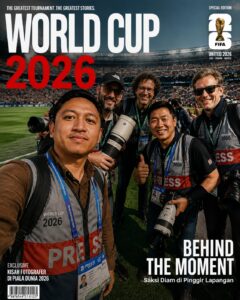 BAMBANG DAN FOTOGRAFER SEPAKBOLA DUNIA