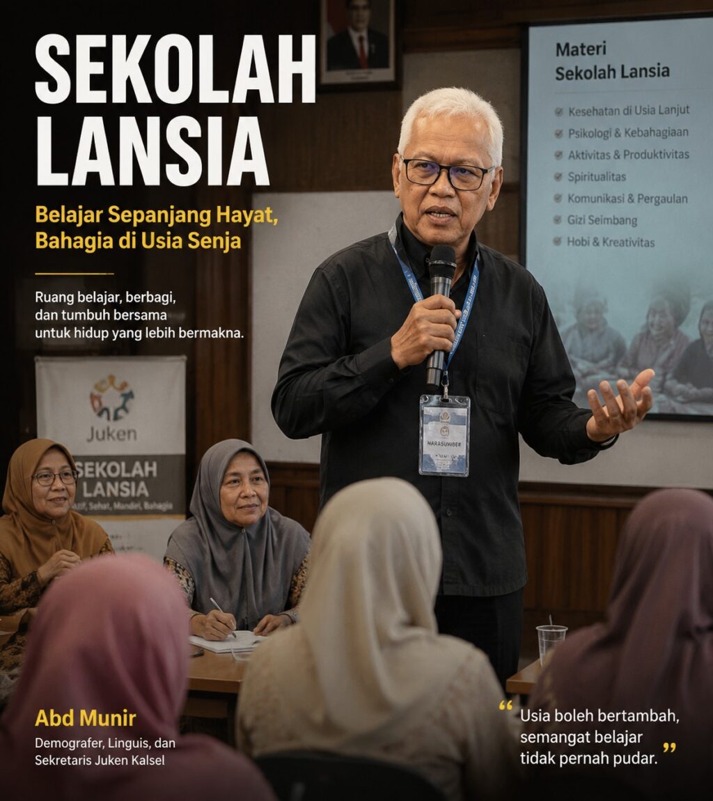DOSEN ABDUL MUNIR SEKOLAH LANSIA
