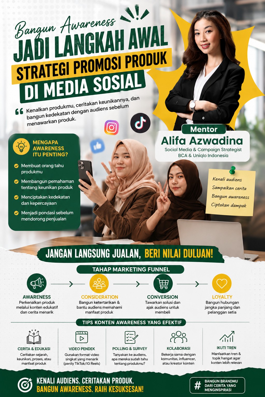 MAHASISWA WEBINAR MARKETING