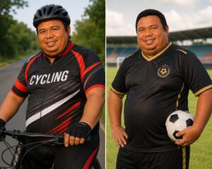 RATNO BERSEPEDA DAN SEPAKBOLA