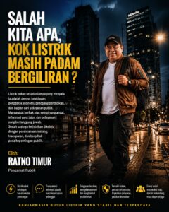 RATNO LISTRIK PADAM BERGILIRAN