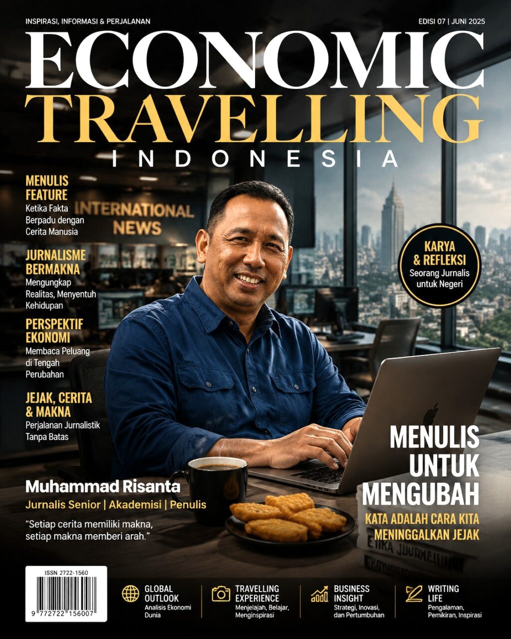 RISANTA MENULIS FEATURE