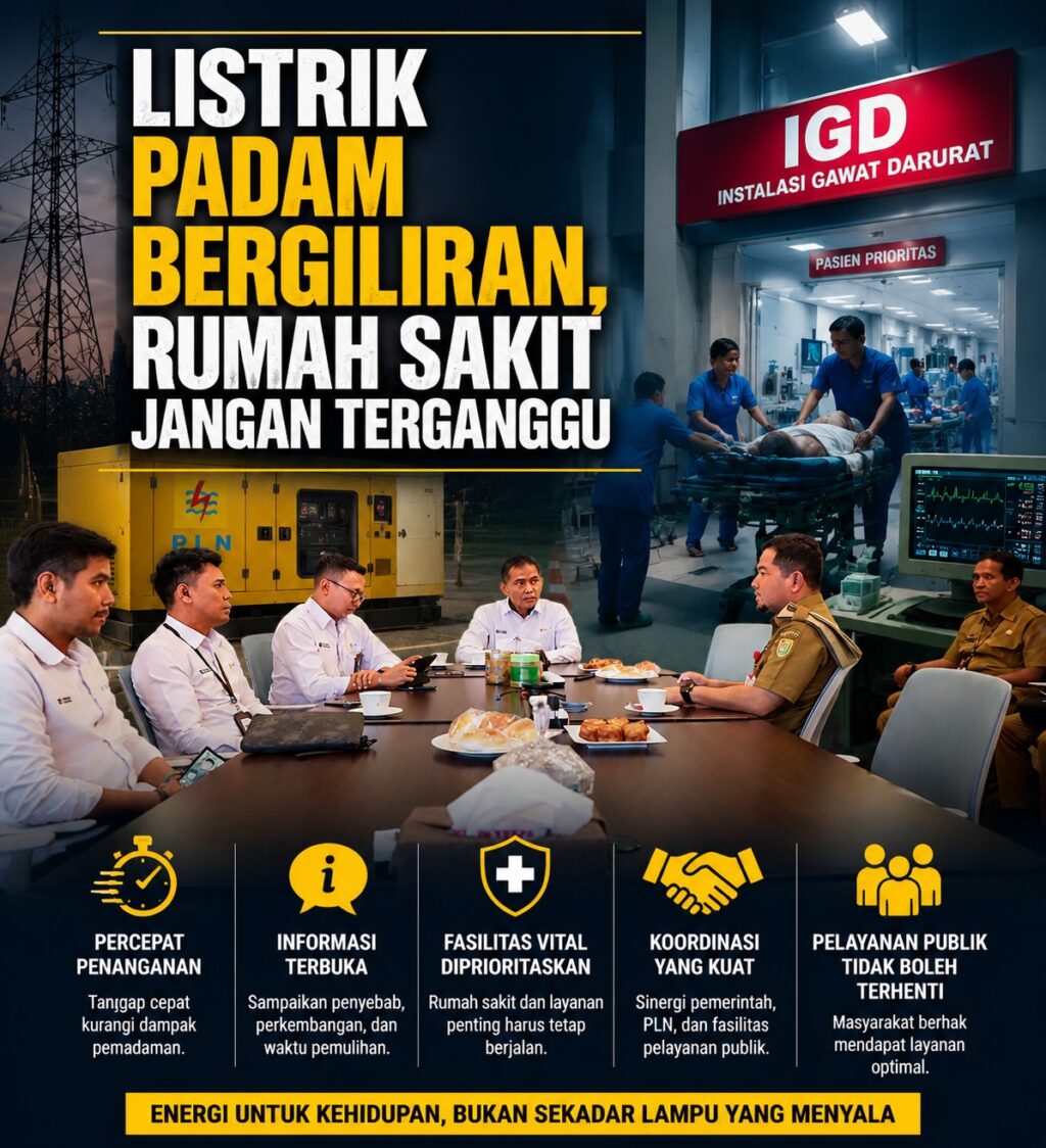 SEKDA PLN MATI LAMPU
