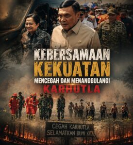 MENPOLKAM KEBAKARAN HUTAN DAN LAHAN