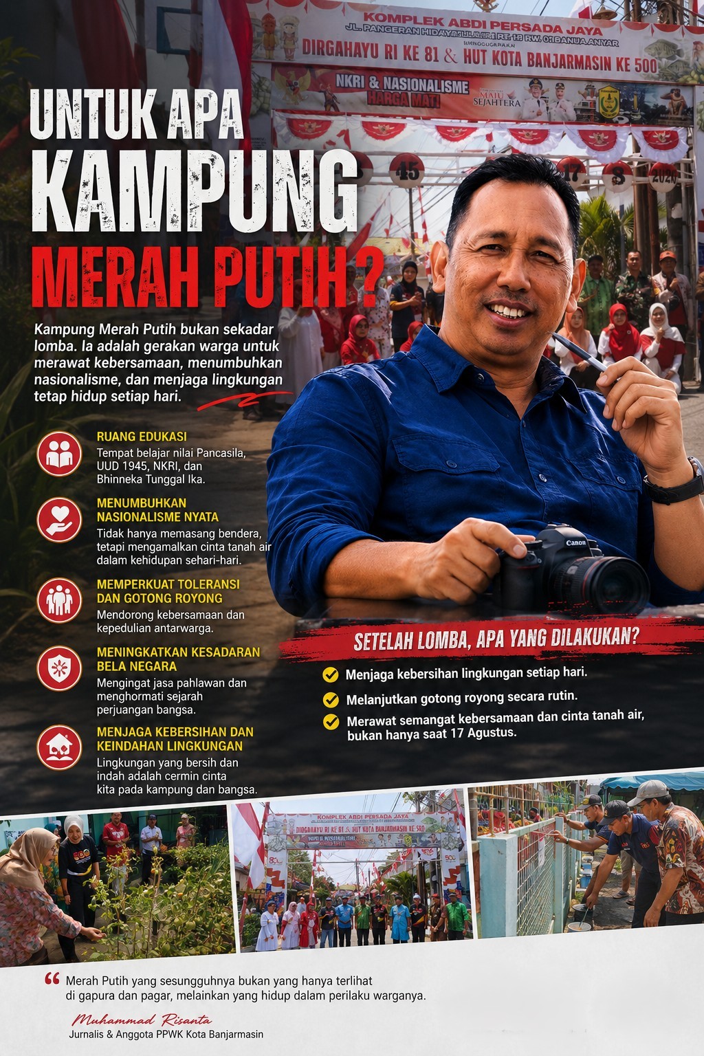 RISANTA KAMPUNG MERAH PUTIH