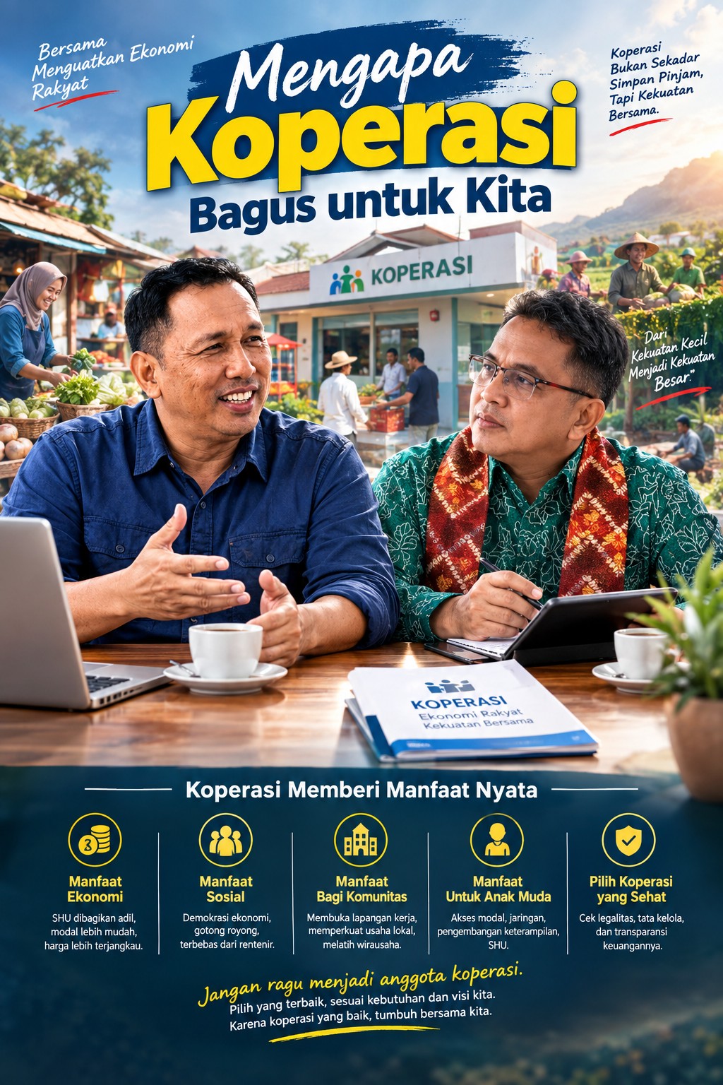 RISANTA DAN YULIAN KOPERASI