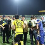 Muhidin Turun ke Lapangan Beri Apresiasi Barito Putera