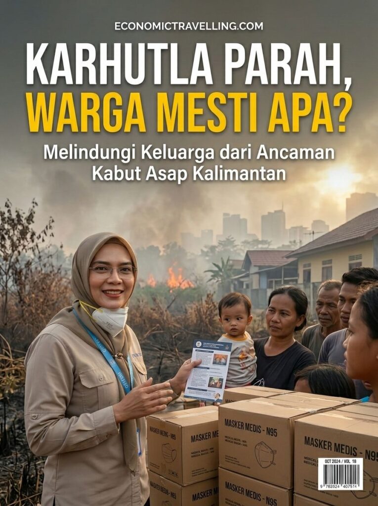 LUDYA DAN EDUKASI KABUT ASAP DI BANJARMASIN