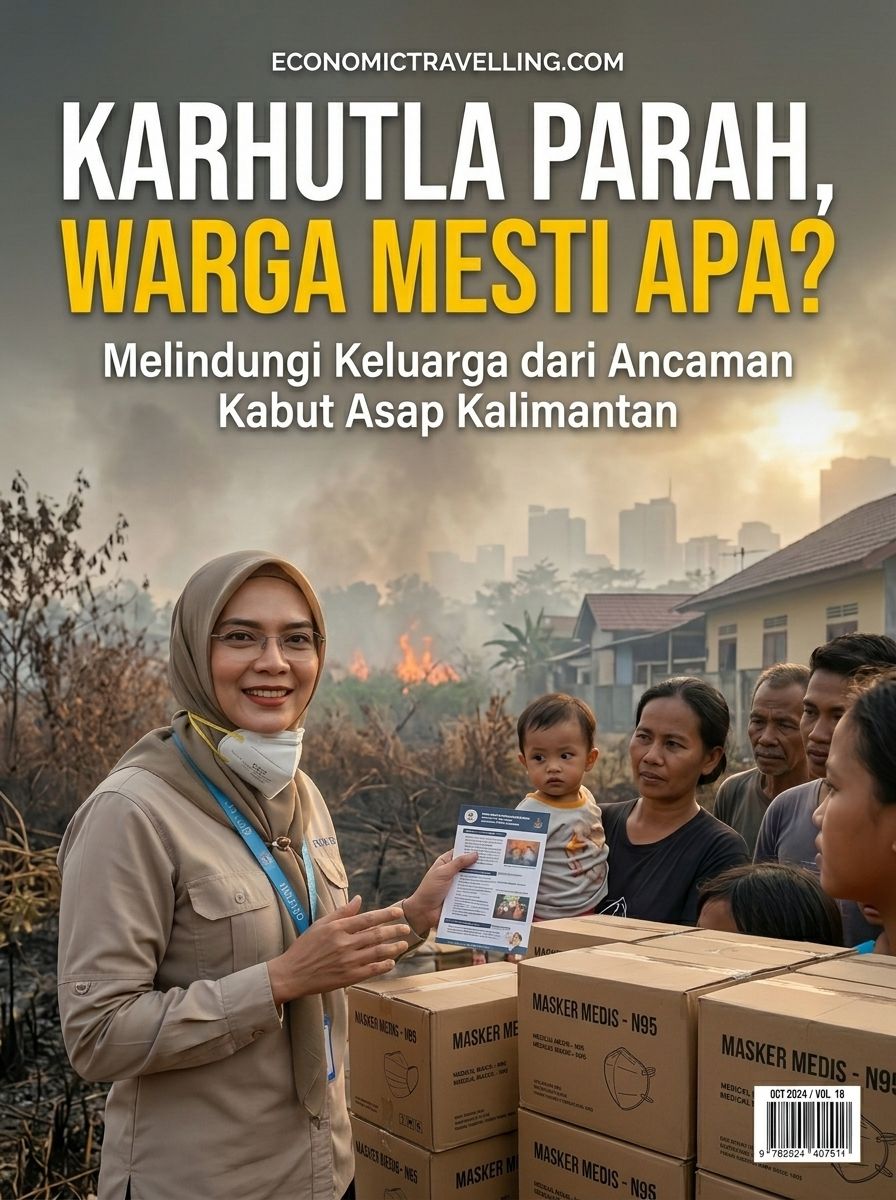 LUDYA DAN EDUKASI KABUT ASAP DI BANJARMASIN