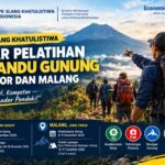 LPK Elang Khatulistiwa Gelar Pelatihan Pemandu Gunung di Bogor dan Malang