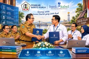 Sinergi Pemkab Barito Kuala dan Bank Kalsel